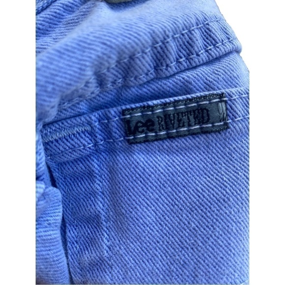 Levi Riveted 90's Purple Jean Shorts - Picture 6 of 13